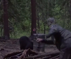 El cazador estadounidense que cazó a un oso con una lanza, puede enfrentarse a una acusación con cargos