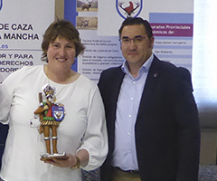 La tiradora Beatriz Laparra, premio ‘Quijote Cazador’ de la Federación de Caza de Castilla-La Mancha