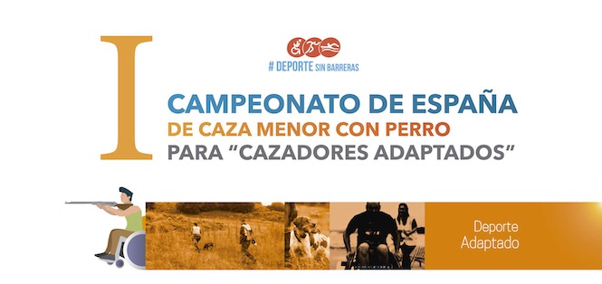 Primer Campeonato de España de Caza Menor con Perro Mixto para Cazadores Adaptados